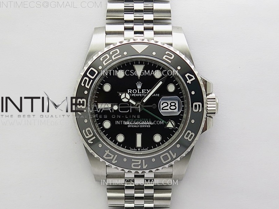 [Clean Plus] 롤렉스 지엠티마스터2 블랙그레이 쥬빌레 단동3285무브먼트 GMT-Master II 126710