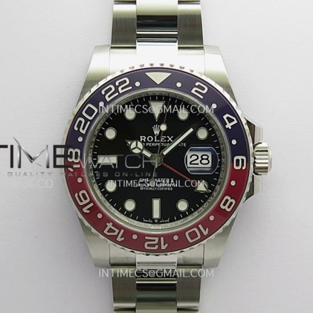 [Clean Plus] 롤렉스 GMT마스터2 펩시 오이스터 단동3285 최신형 풀카피 무브먼트 GMT-Master II 126720