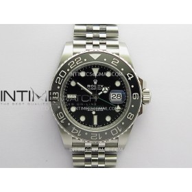 GMT-Master II 126710 GRNR BlackGray 904L SS Clean Plus 11 Best Edition Black Dial On Jubilee Bracelet DD3285 CHS