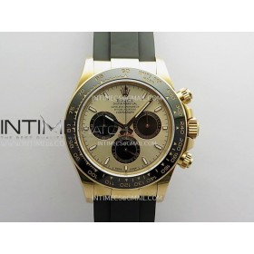 [Clean Plus] 롤렉스 데이토나 로즈골드금통 블랙다이얼 러버스트랩 텅스텐 Daytona 126515