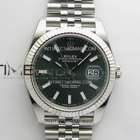 [Clean Plus] 롤렉스 데이저스트 41 스틸 민트그린 플루티드베젤 쥬빌레브레이슬릿DateJust 41 126334