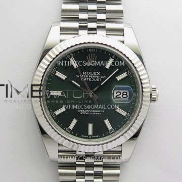 [Clean Plus] 롤렉스 데이저스트 41 스틸 민트그린 플루티드베젤 쥬빌레브레이슬릿DateJust 41 126334
