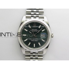 [Clean Plus] 롤렉스 데이저스트 41 스틸 민트그린 플루티드베젤 쥬빌레브레이슬릿DateJust 41 126334