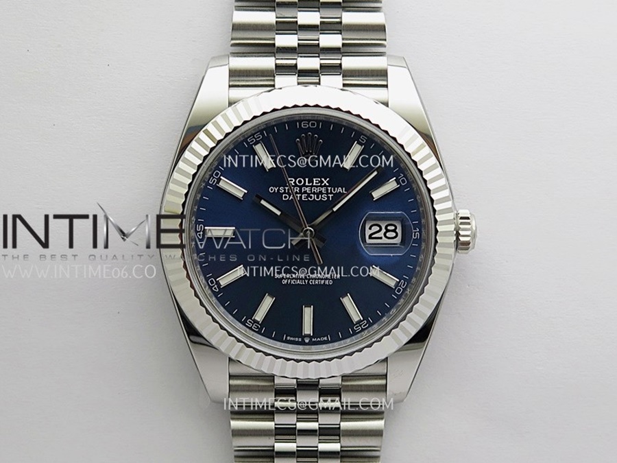 [Clean Plus] 롤렉스 데이저스트 41MM 블루 바인덱스 쥬빌레 DateJust 41 126334