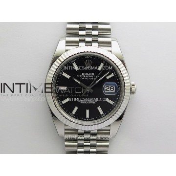 [Clean Plus] 롤렉스 데이저스트 41 스틸 블랙다이얼 주빌레브레이슬릿 DateJust 41 126334