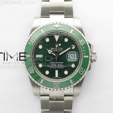 [VSF] 롤렉스 서브마리너 그린 904L 3135 Submariner 116610