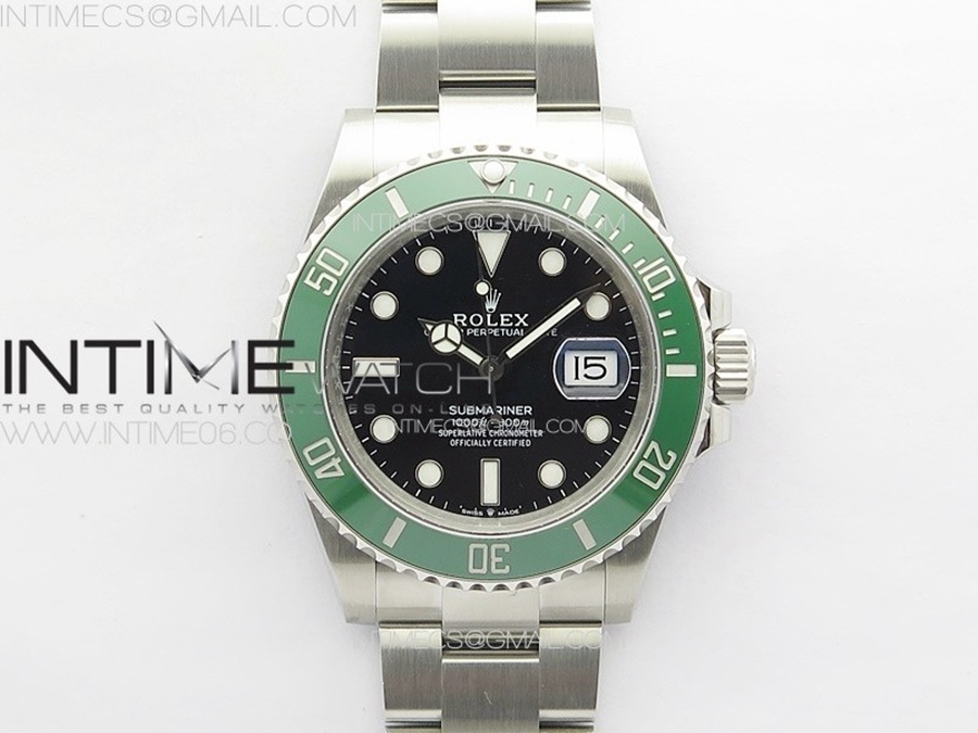 [VSF] 롤렉스 서브마리너 41 스타벅스 그린 스틸 브레이슬릿 Submariner 41mm 126610 VS3235