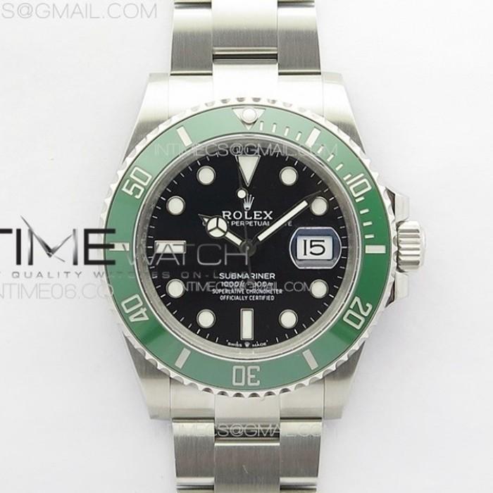 submariner41mm126610lvblackceramic904lsteelvsf11besteditionvs32351