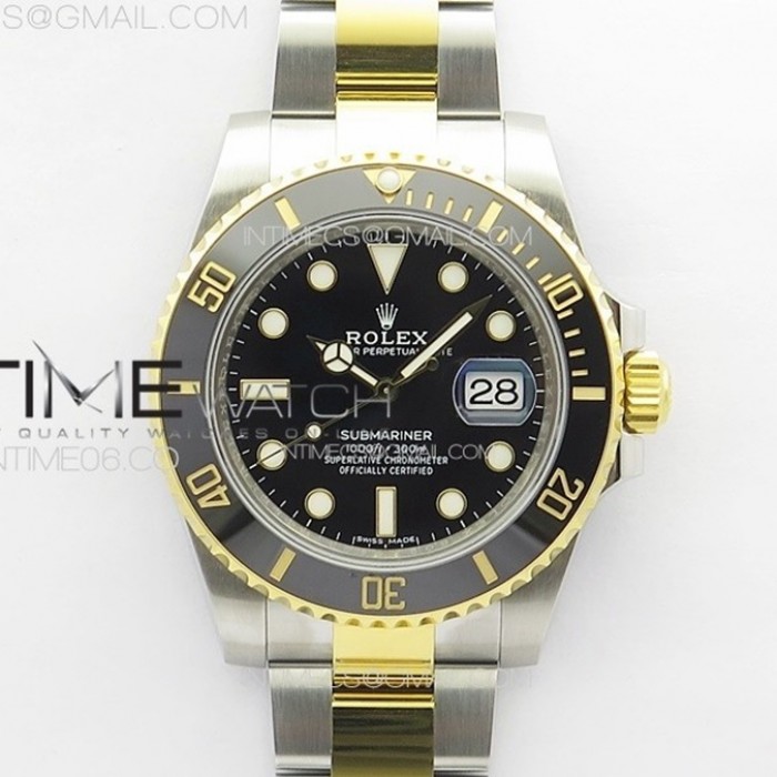 submariner116613lnblackceramicssygvsf11besteditionblackdialonssygbraceletvs31351