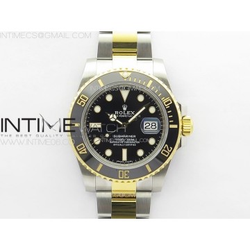 [VSF] 롤렉스 서브마리너 흑콤 블랙 콤비 옐로우골드 VS3135 Submariner 116613