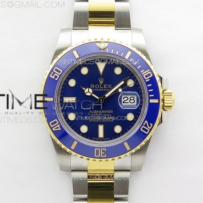 submariner116613lbssygblueceramic904lsteelvsf11besteditionbluedialvs31351