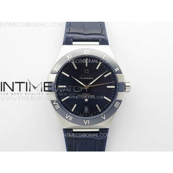 [VSF] 오메가 컨스텔레이션 블루다이얼 가죽스트랩 Constellation 41mm