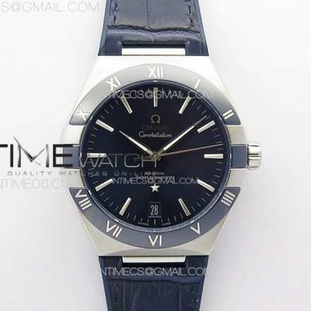 [VSF] 오메가 컨스텔레이션 블루다이얼 가죽스트랩 Constellation 41mm