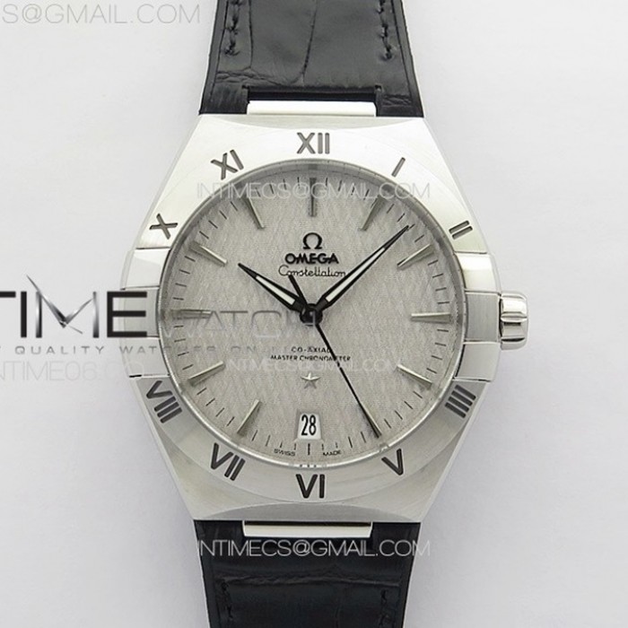 constellation39mmssvsf11besteditionsilvevrtextureddialonblackleatherstrapa88001