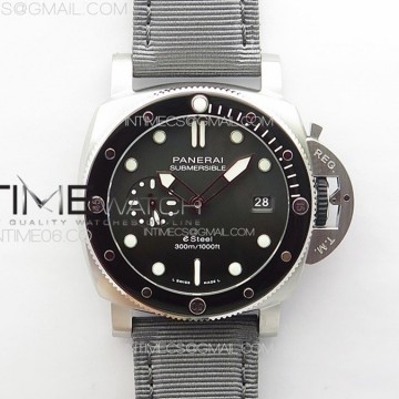 [VSF] 파네라이 44mm PAM1288 그레이다이얼 그레이나일론스트랩