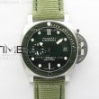 pam1287yvsf11besteditiongreendialongreenleatherstrapp900superclone1