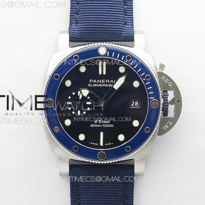 pam1289yvsf11besteditionbluedialonblueleatherstrapp900superclone1