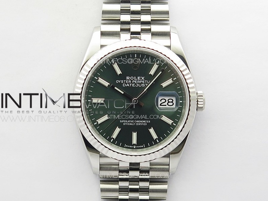[VS] 롤렉스 데이저스트 36MM 민트그린 3235 신형DateJust 36 SS 126234