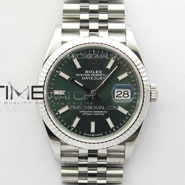 [VS] 롤렉스 데이저스트 36MM 민트그린 3235 신형DateJust 36 SS 126234
