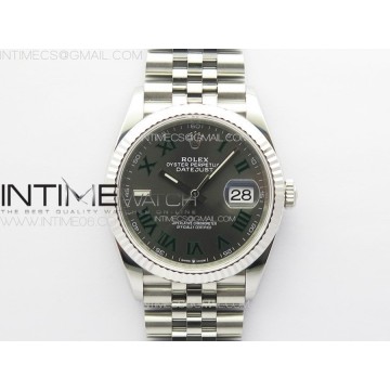 VS공장 롤렉스 데이저스트 36MM 윔블던 로만인덱스 쥬빌레 플루티드 3235 DateJust 36 SS 126234 