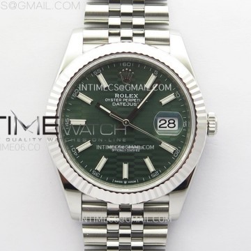 [VS] 롤렉스 데이저스트 그린 텍스쳐 41미리 플루티드 쥬빌레 DateJust 41 126334