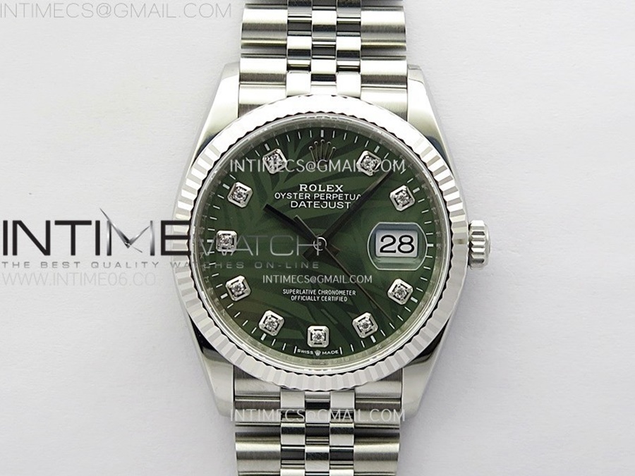[VS] 롤렉스 데이저스트36 그린러프다이얼 쥬빌레브레이슬릿 데젓DateJust 36 SS 126234