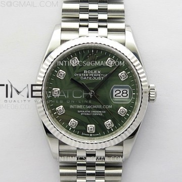 [VS] 롤렉스 데이저스트36 그린러프다이얼 쥬빌레브레이슬릿 데젓DateJust 36 SS 126234