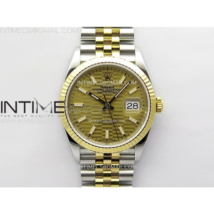 [VS] 롤렉스 데이저스트36 옐로우골드콤비 골드텍스쳐다이얼 쥬빌레브레이슬릿 데젓DateJust 36 SS 126233