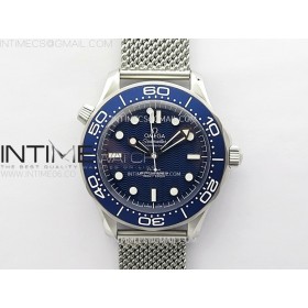 [VS] 오메가 씨마스터 제임스본드 60주년 블루다이얼 메쉬 Seamaster 300M