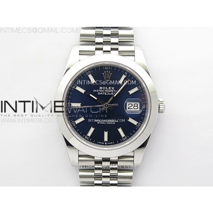 [VS] 롤렉스 데이저스트 41MM 블루바인덱스 쥬빌레브슬 돔베젤 VS3235DateJust 41 126300