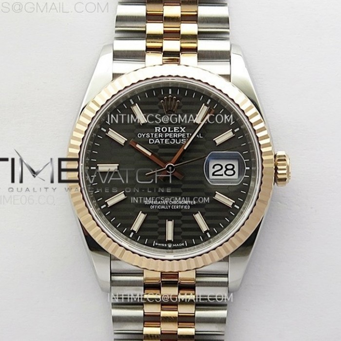 datejust36ss126231904lssrgvsf11besteditiongrayfluteddialsticksmarkersonjubileebraceletvs32351
