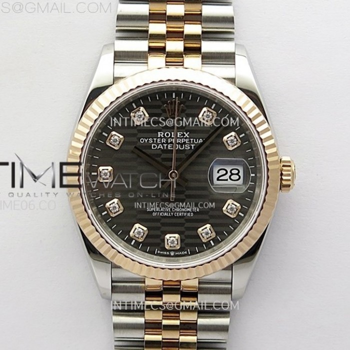 datejust36ss126231904lssrgvsf11besteditiongrayfluteddialdiamondsmarkersonjubileebraceletvs32351