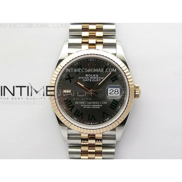 [VS] 롤렉스 데이저스트36 로즈골드콤비 그레이로만다이얼 쥬빌레브레이슬릿 데젓36 윔블던DateJust 36 126231