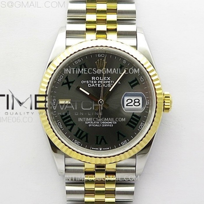 datejust36ss126233904lssygvsf11besteditiongraydialgreenromanmarkersonjubileebraceletvs32351