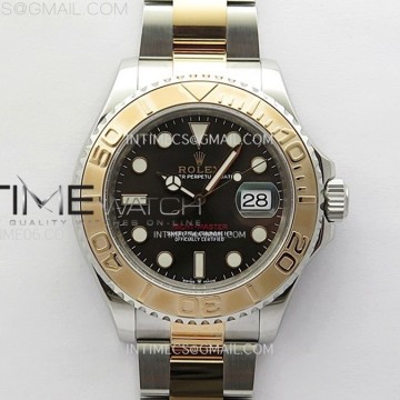 [VS] 롤렉스 요트마스터 로즈골드 콤비 브라운초코판 Yacht-Master 126621