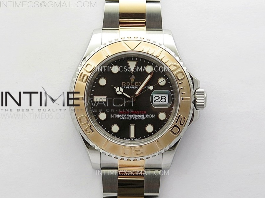 [VS] 롤렉스 요트마스터 로즈골드 콤비 브라운초코판 Yacht-Master 126621