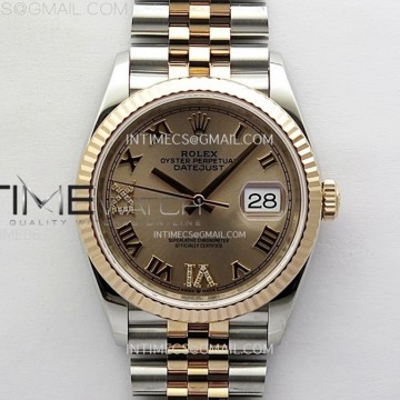[VS] 롤렉스 데이저스트36 로즈골드콤비 로즈골드로만다이얼 쥬빌레브레이슬릿 데젓DateJust 36 SS 126231