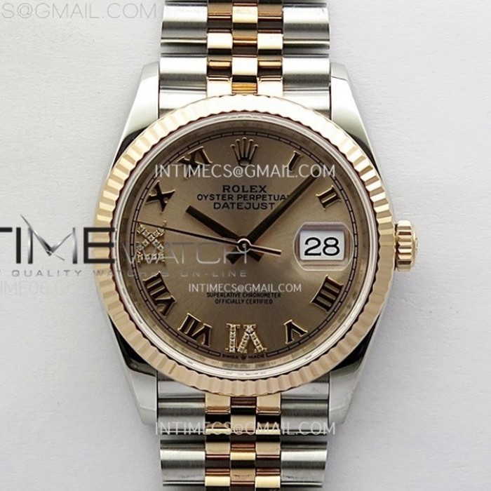 datejust36ss126231904lssrgvsf11besteditionrosegolddialromanmarkersonjubileebraceletvs32351
