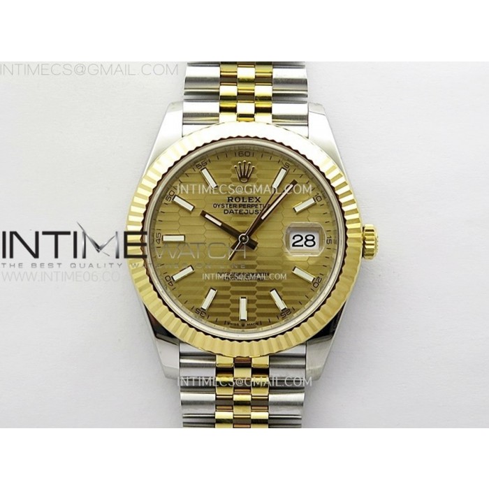 [VS] 롤렉스 데이저스트41 옐로우골드콤비 골드텍스쳐다이얼 쥬빌레브레이슬릿 데젓DateJust 41 126333