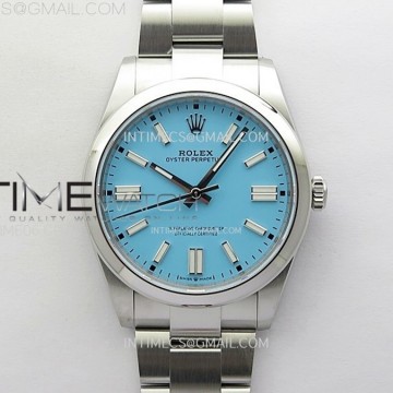 [VS] 롤렉스 오이스터 퍼페츄얼 41미리 티파니블루다이얼 스틸브레이슬릿Oyster Perpetual 41mm 124300