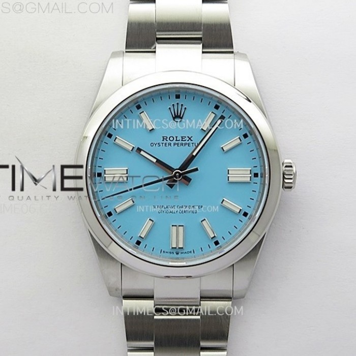 oysterperpetual41mm124300904lvsf11besteditionicebluedialonssbraceletvs32301