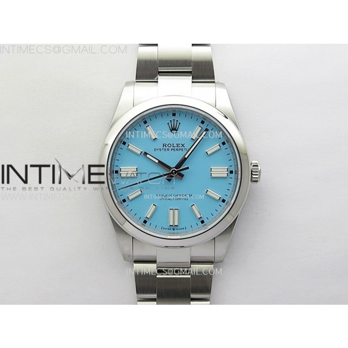 [VS] 롤렉스 오이스터 퍼페츄얼 41미리 티파니블루다이얼 스틸브레이슬릿Oyster Perpetual 41mm 124300