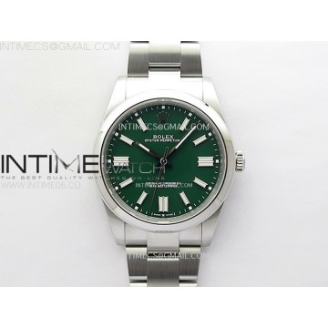 [VS] 롤렉스 오이스터 퍼페츄얼 41미리 그린다이얼 스틸브레이슬릿Oyster Perpetual 41mm 124300