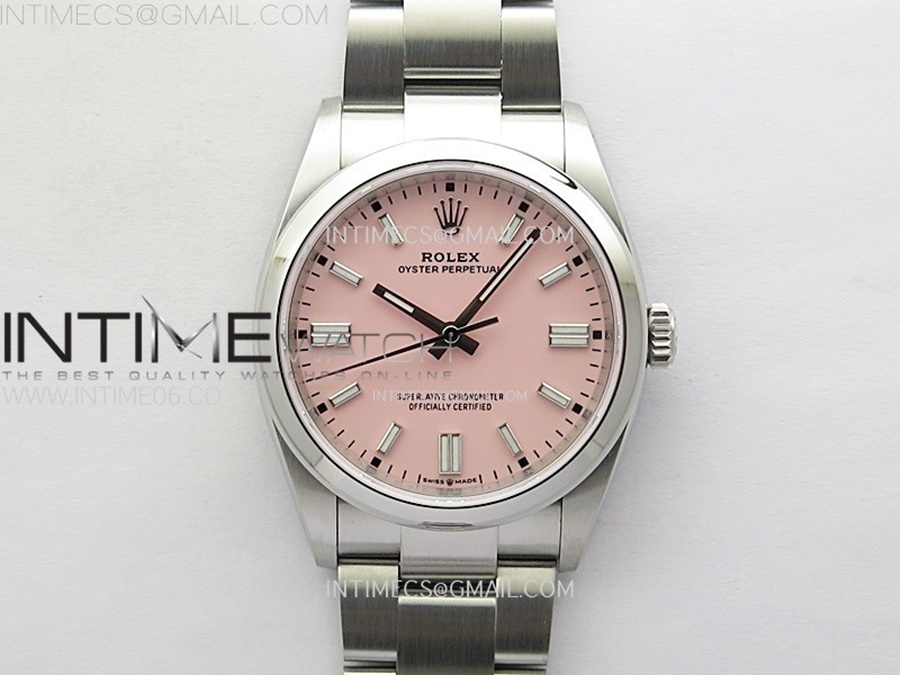 [VS] 롤렉스 오이스터 퍼페츄얼 36미리 핑크다이얼 스틸브레이슬릿Oyster Perpetual 36mm 126000