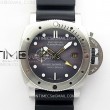pam1323ygmtvsf11besteditiondarkgraydialonblackrubberstrapp90111