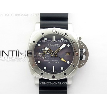 [VS] 파네라이 섭머저블 PAM1323 44미리 그레이다이얼 블랙러버스트랩 PAM1323 Y 44mm Submersible