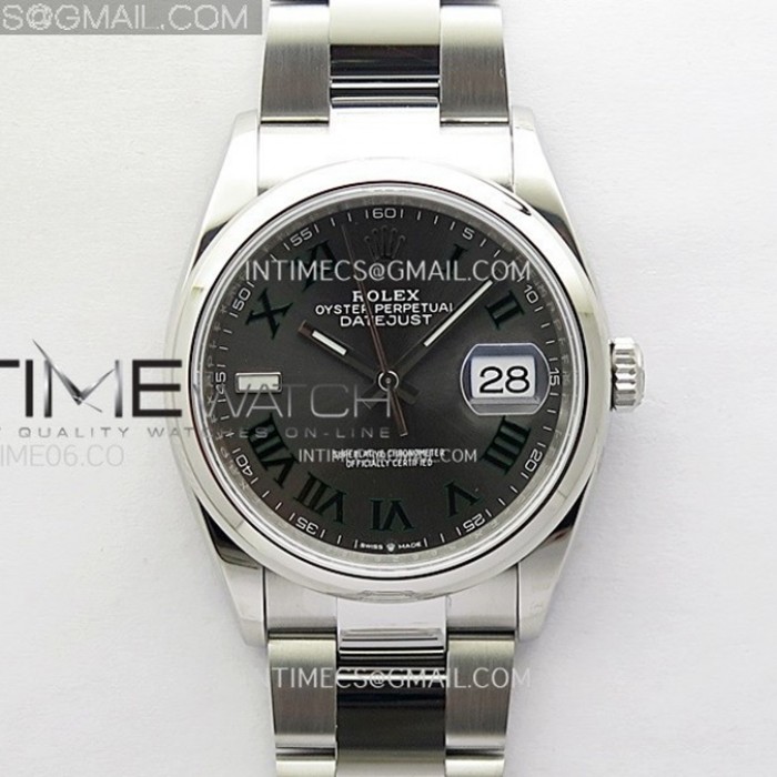 datejust36ss126200904lsteelvsf11besteditiongraydialromanmarkersonoysterbraceletvs32351