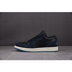 [CJ] 조던1 로우 SE 우먼스 블랙 다크 옵시디언 (남여공용)