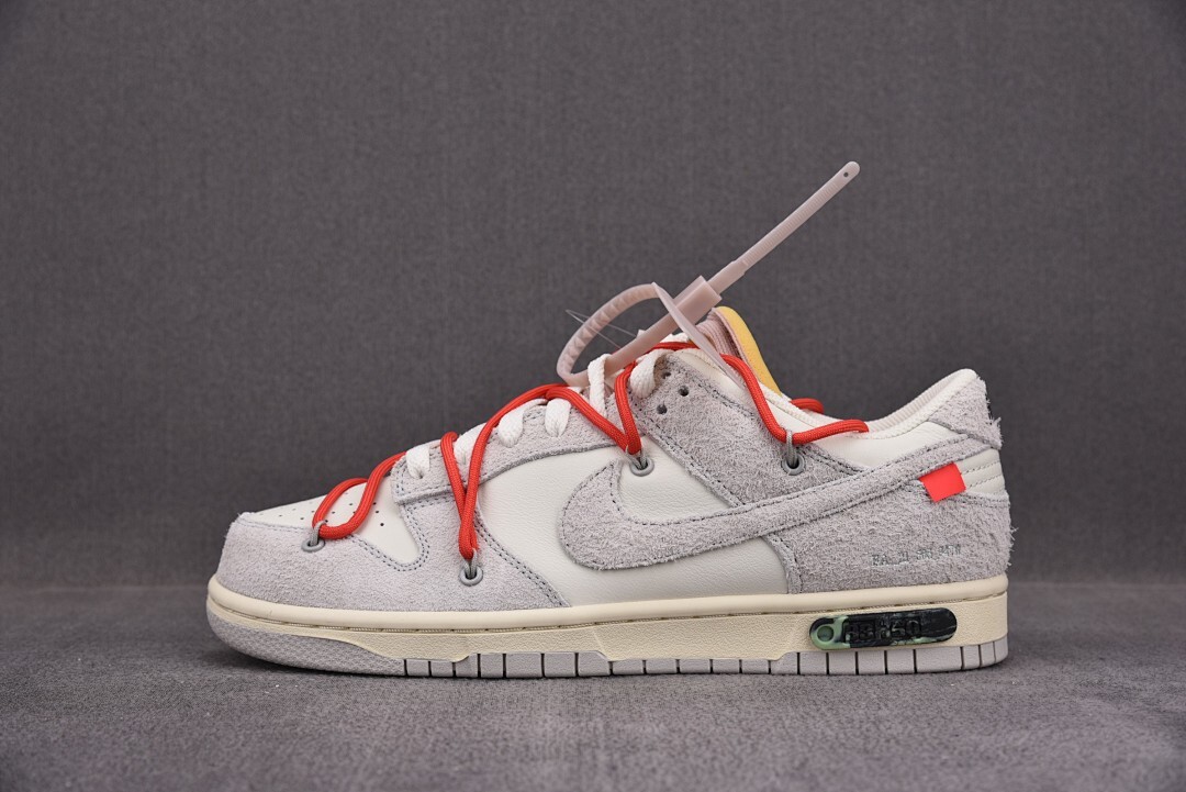 [M] 오프화이트 x 나이키 덩크 로우 더 50 로트 33 (남여공용)