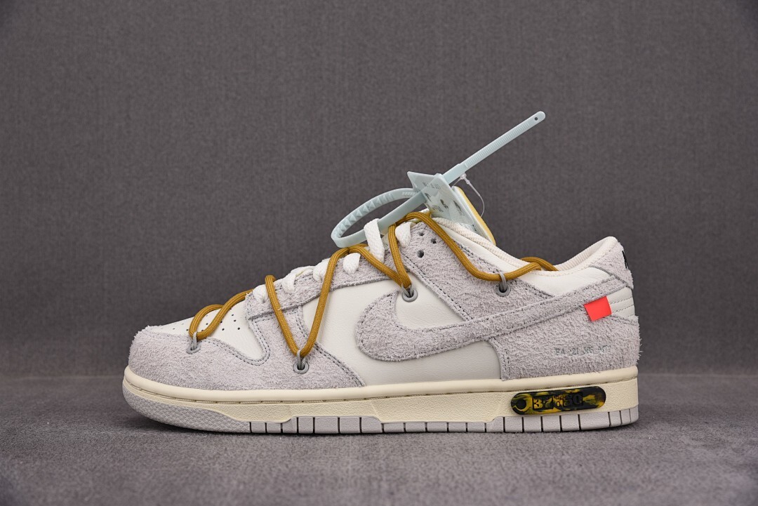 [M] 오프화이트 x 나이키 덩크 로우 더 50 로트 37 (남여공용)